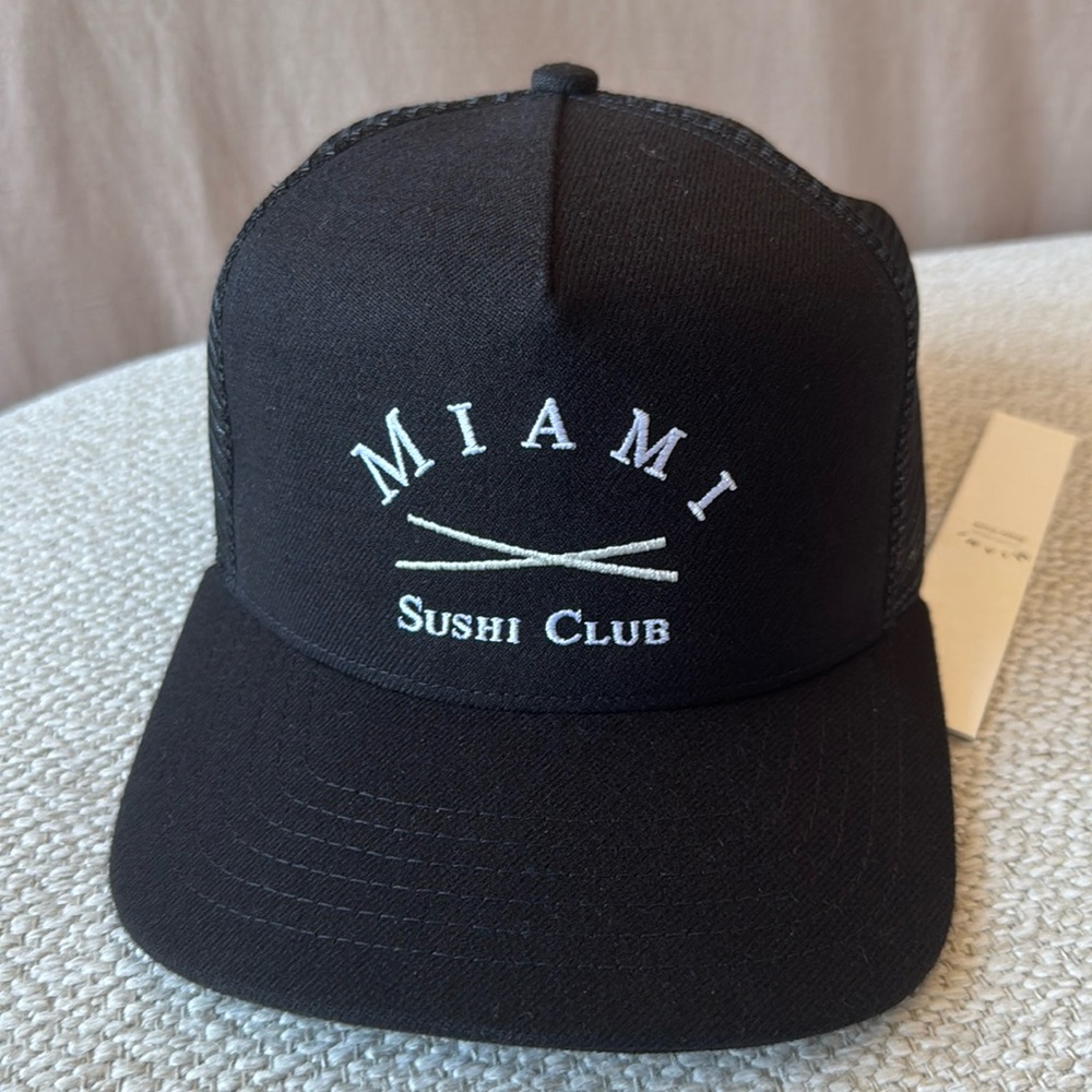 Sushi Club Miami Hat NWT